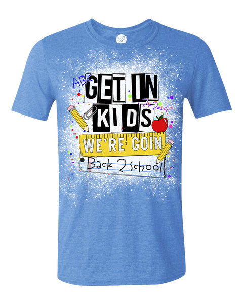 Get In Kids - Back 2 School - Unisex Adult Tee