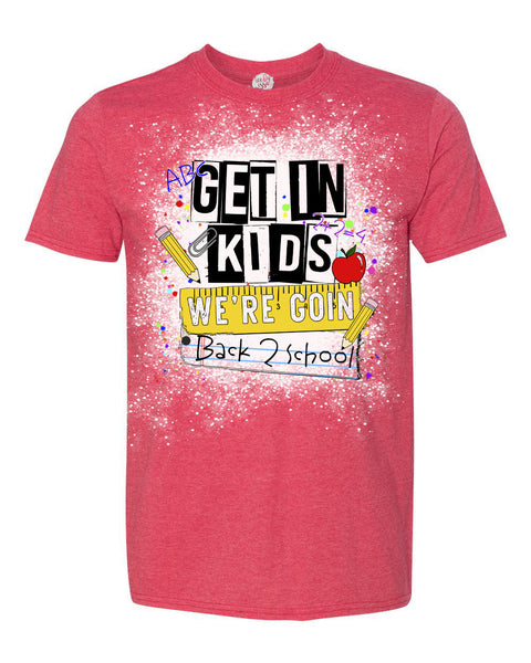 Get In Kids - Back 2 School - Unisex Adult Tee