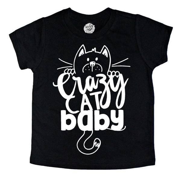 Crazy Cat Baby Kids Tee