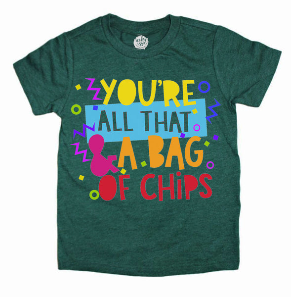 All That and a Bag of Chips Kids Tee