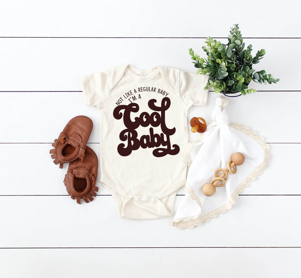 Cool Baby Organic Cream Bodysuit