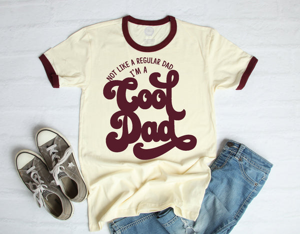 "Cool" Adult Unisex Ringer Tee