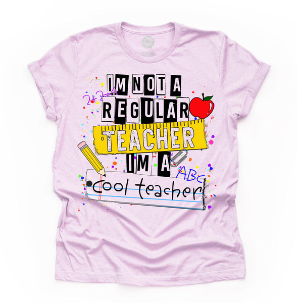 Cool Teacher Unisex Adult Tee