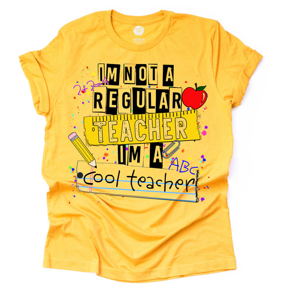 Cool Teacher Unisex Adult Tee