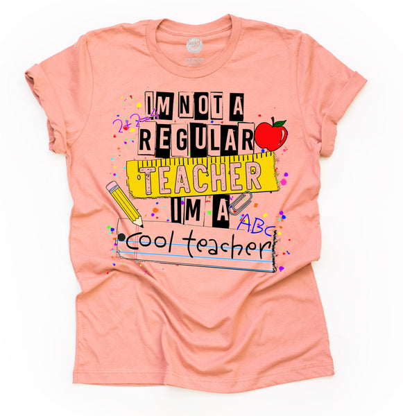 Cool Teacher Unisex Adult Tee