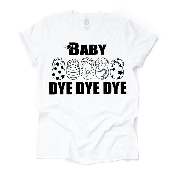 BABY DYE DYE DYE© Adult Unisex Easter Egg Tee