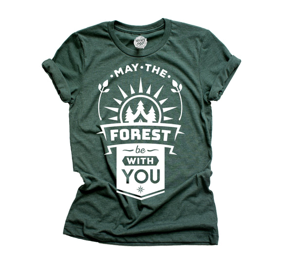 May The Forest Be With You Adult Tee/Tank