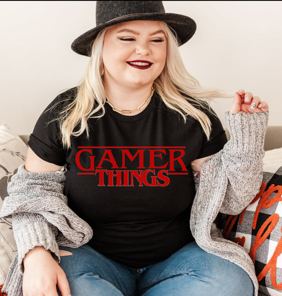 "GAMER THINGS" Unisex Adults Tee