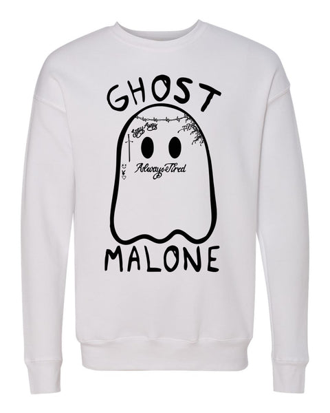 Ghost Malone Unisex Adult Crewneck Pullover