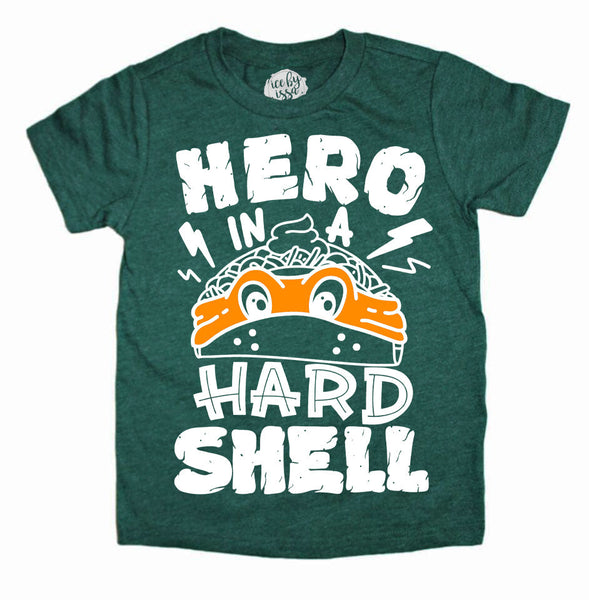 Hero in a Hard Shell Kids Tee