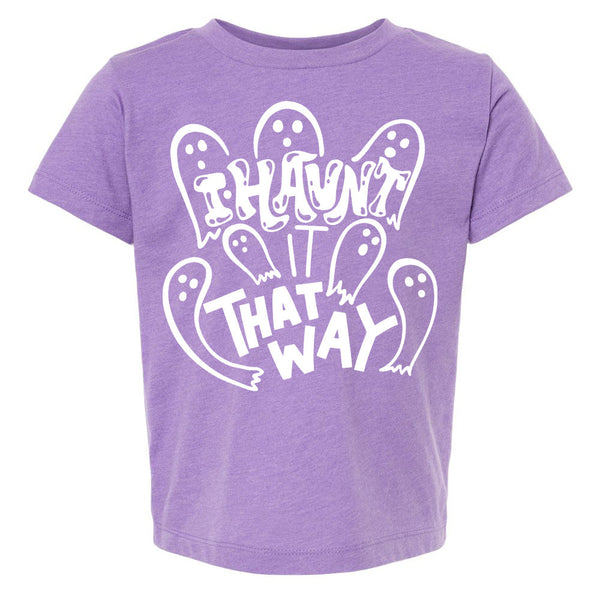 I Haunt it That Way Kids Tee