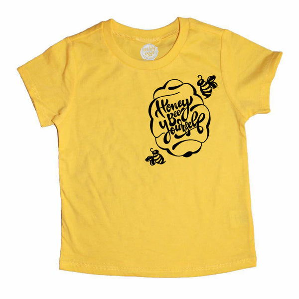 Honey Bee Yourself Kids Tee