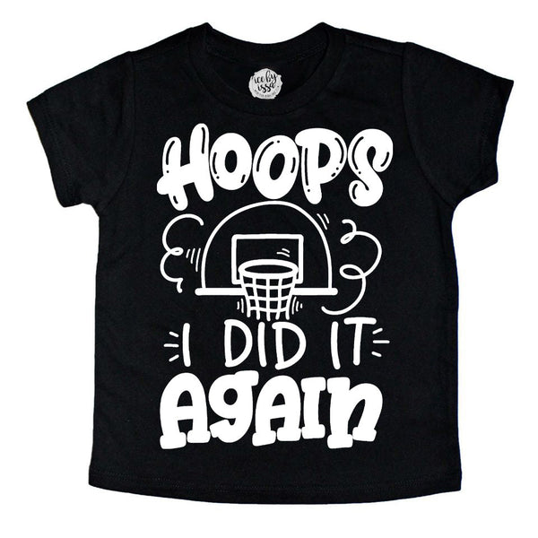 Hoops I did it Again™ Kids Basketball Tee