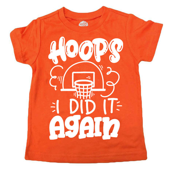 Hoops I did it Again™ Kids Basketball Tee