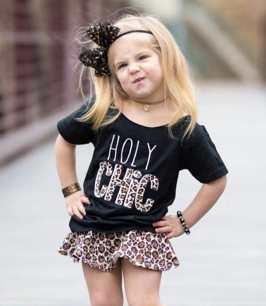 Limited Leopard Holy CHIC & WILD Thing Tees