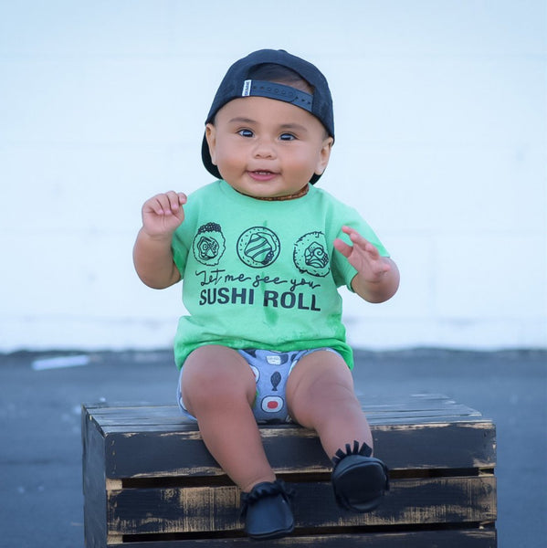 COLORWASH Green Sushi Roll Tee