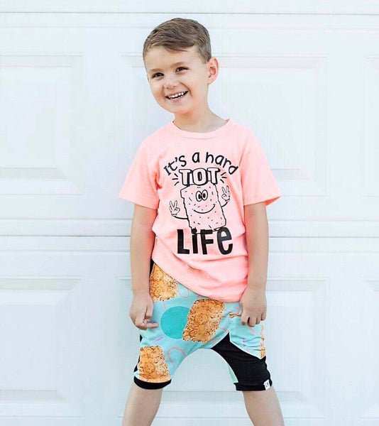 Hard TOT Life Kids Tee