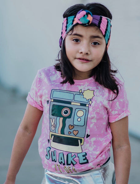 *SHAKE* IT OFF Retro Polaroid Kids Tee