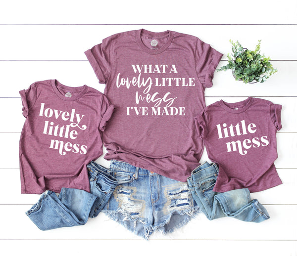 Lovely Little Mess/Little Mess Kids Tee