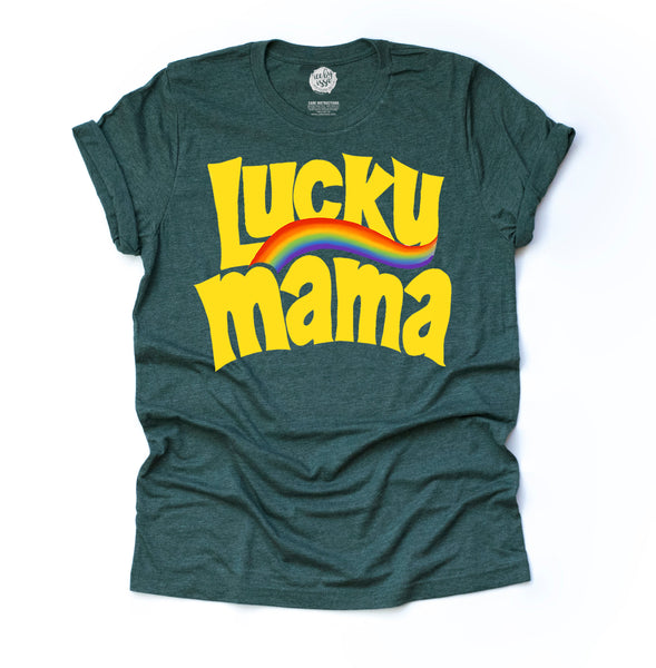 Lucky Mama Unisex Adult Tee