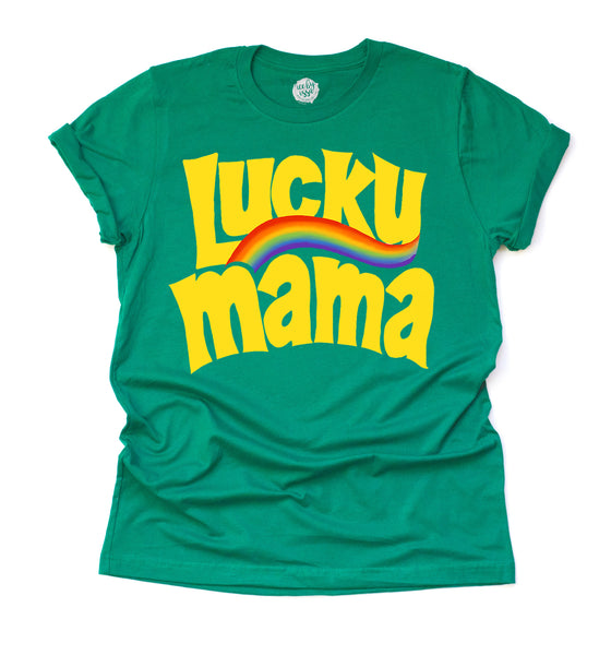 Lucky Mama Unisex Adult Tee