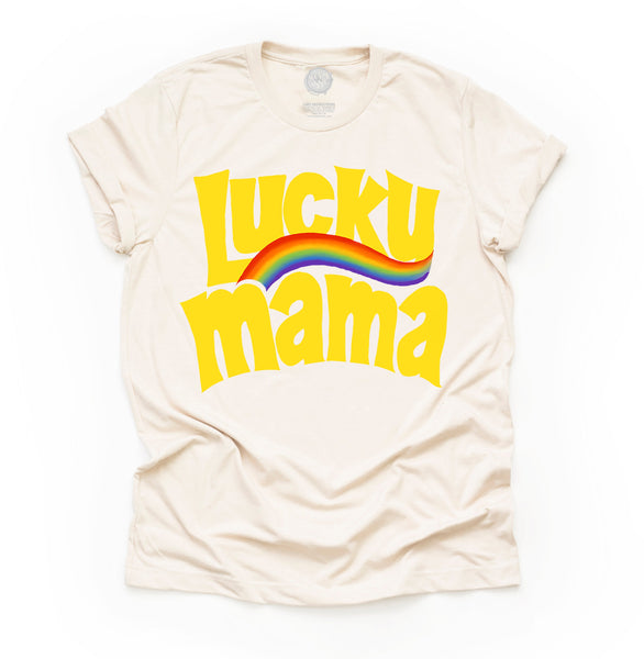 Lucky Mama Unisex Adult Tee