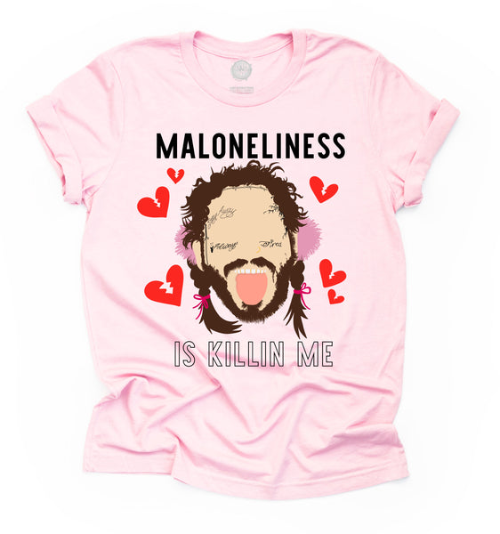 Maloneliness is Killing Me Unisex Adult Tee