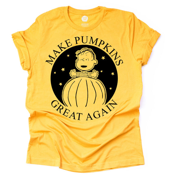 Make Pumpkins Great Again Adult Tee