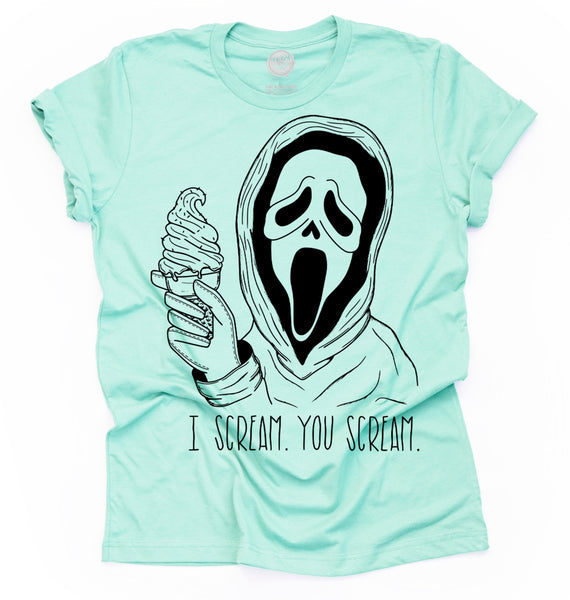 I Scream. You Scream. Adult Unisex Tee