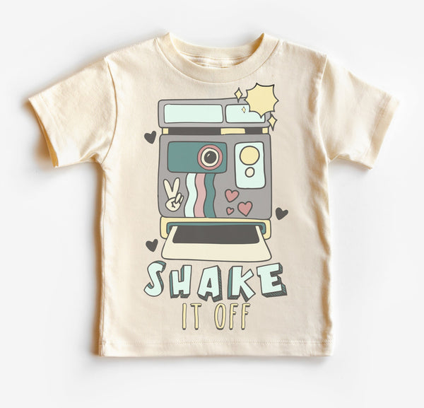 *SHAKE* IT OFF Retro Polaroid Kids Tee