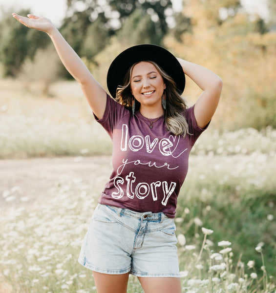 Love Your Story Adult Unisex Tee