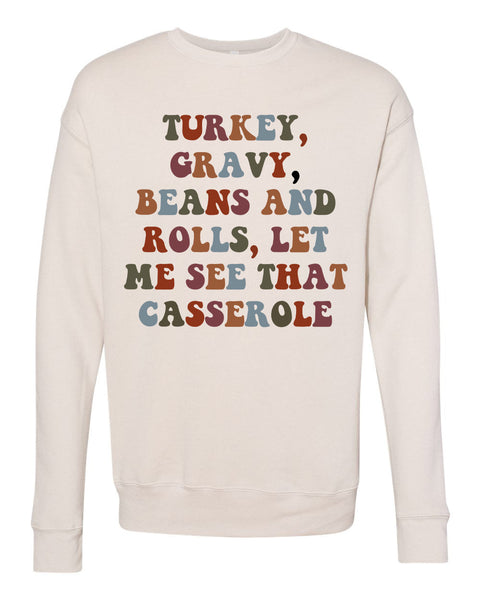 Gravy Unisex Adult Crewneck Pullover