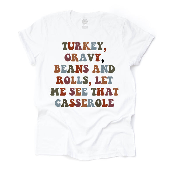 Let Me See That Casserole Unisex Adult Tee