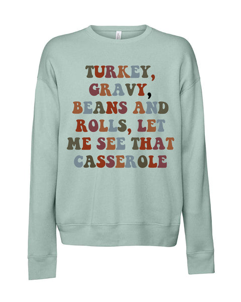 Gravy Unisex Adult Crewneck Pullover