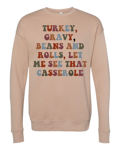 Gravy Unisex Adult Crewneck Pullover