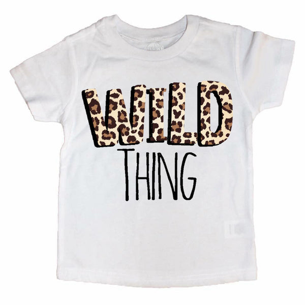 Limited Leopard Holy CHIC & WILD Thing Tees