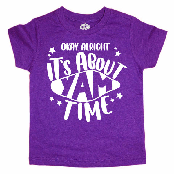 It's About Yam Time Kids Tee