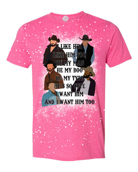 I Want Him Unisex Adult Tee