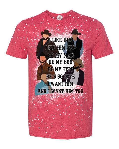 I Want Him Unisex Adult Tee