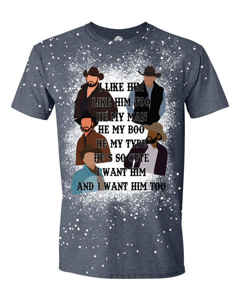 I Want Him Unisex Adult Tee